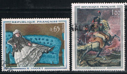 FRANCE : N° 1364 Et 1365 Oblitérés (Tableaux De Maîtres) - PRIX FIXE - - Used Stamps