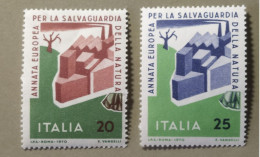 1970 - ITALIA REPUBBLICA - ANNO EUROPEO SALSAGUARDIA  DELLA NATURA   - SERIE COMPLETA  - 2 VALORI    - NUOVO - 1961-70: Ungebraucht