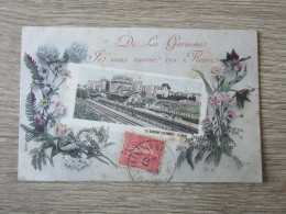 FANTAISIE 92 DE LA GARENNE JE VOUS ENVOIE CES FLEURS LA GARENNE COLOMBES LA GARE - La Garenne Colombes