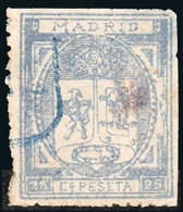 Madrid - Viñetas - Aprox. 1920 - O S/Cat - "Madrid - 25 Cts." - Unused Stamps