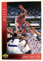 329 Stacey King - Chicago Bulls - Carte Upper Deck NBA 1993 - Autres & Non Classés