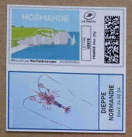 MTEL 39 : Dieppe  -  Cerf-volant (autocollant / Autoadhésif) - Unused Stamps