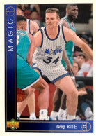 331 Greg Kite - Orlando Magic - Carte Upper Deck NBA 1993 - Sonstige & Ohne Zuordnung