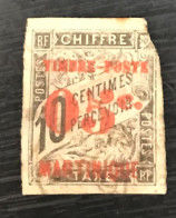 Timbre Poste Martinique Oblitéré - Usados