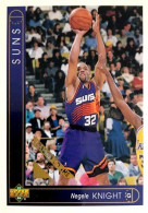 336 Negele Knight - Phoenix Suns - Carte Upper Deck NBA 1993 - Otros & Sin Clasificación