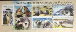 French Antarctic Territory TAAF 2010 Seals Sheetlet MNH - Altri & Non Classificati