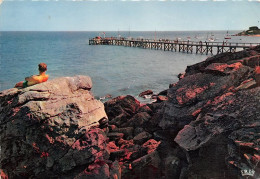 NOIRMOUTIER Rochers Du Bois De La Chaize Et Embarcadere 25(scan Recto-verso) MA1821 - Ile De Noirmoutier