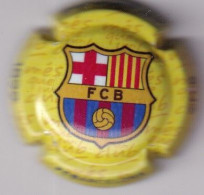 PLACA DE CAVA DEL FUTBOL CLUB BARCELONA  (CAPSULE) BARÇA - Schuimwijn