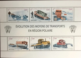 French Antarctic Territory TAAF 2010 Transport Sheetlet MNH - Neufs