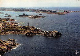 PLOUMANACH Le Phare La Baie Et Le Chateau De Costaeres 16(scan Recto-verso) MA1824 - Ploumanac'h