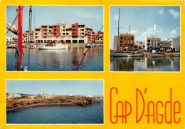 CAP D AGDE Pointe Du Cap Port Saint Clair 21(scan Recto-verso) MA1847 - Agde