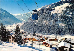 CHATEL Echappee Sur La Vallee De L Essert Telecabine De Super Chatel 29(scan Recto-verso) MA1865 - Châtel