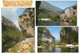 Gorges Du Tarn  Multivue  9   (scan Recto-verso)MA1898Bis - Gorges Du Tarn