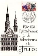 CARTE MAXIMUM 1978 RATTACHEMENT DE VALENCIENNES - 1970-1979