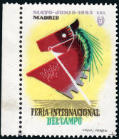 Madrid - Viñetas - 1953 - ** S/Cat - "Feria Internacional Del Campo - Mayo 1953 - DNS" - Unused Stamps