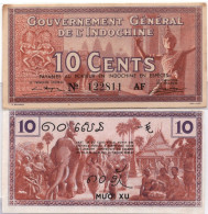 French Indochina 50 Cents ND 1939 P-85 - Sonstige – Asien
