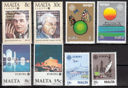 Malta Europa Cept 1985 T.m. 1988 Postfris - Malte