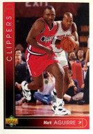 390 Mark Aguirre - Los Angeles Clippers - Carte Upper Deck NBA 1993 - Otros & Sin Clasificación