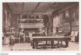 18 Château De MEILLANT Près St Amand Montrond Le Grand Salon Billard En 1936 - Meillant