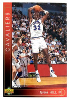 401 Tyrone Hill - Cleveland Cavaliers - Carte Upper Deck NBA 1993 - Sonstige & Ohne Zuordnung