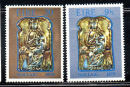 EIRE IRELAND IRLANDA 1979 CHRISTMAS ANNUNCIATION NOLLAIG NATALE NOEL WEIHNACHTEN NAVIDAD COMPLETE SET SERIE COMPLETA MNH - Ongebruikt