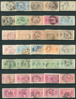 SWEDEN 1874-93 Official,  Accumulation Of 72 Used Stamps. - Dienstmarken