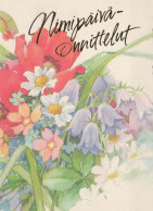 FLOWERS Vintage Postcard CPSM #PBZ393.GB - Blumen