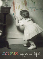 CHILDREN CHILDREN Scene S Landscapes Vintage Postal CPSM #PBT197.GB - Scènes & Paysages