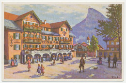 Postal Stationery Germany 1930 House Wittelsbach - Dog - Passion Play Oberammergau - Familias Reales
