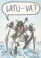 SOLDADOS HUMOR Militaria Vintage Tarjeta Postal CPSM #PBV845.ES - Humour