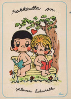 NIÑOS HUMOR Vintage Tarjeta Postal CPSM #PBV414.ES - Humorous Cards