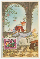 Maximum Card Germany 1964 Sleeping Beauty - Fairy Tales, Popular Stories & Legends