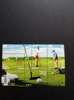 FINNLAND BLOCK 36 POSTFRISCH(MINT) FAMILIENSPORT GOLF 2005 - Blokken & Velletjes