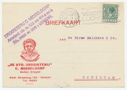 Firma Briefkaart Utrecht 1932 - Drogisterij / Gaper - Zonder Classificatie