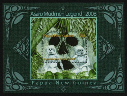 Papua-Neuguinea 2008 - Mi-Nr. Block 55 ** - MNH - Mudmen - Sage - Papua Nuova Guinea