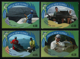 Papua-Neuguinea 2010 - Mi-Nr. 1555-1558 ** - MNH - Fische / Fish - Papouasie-Nouvelle-Guinée