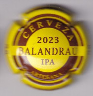 CHAPA DE CERVEZA ARTESANA BALANDRAU IPA 2023 (BEER-BIERE) CORONA - Bière