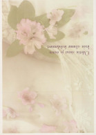 FLEURS Vintage Carte Postale CPSM #PAR326.FR - Blumen