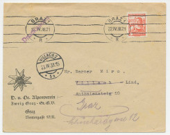 Illustrated Cover Austria 1938 Edelweiss - Alpine Association - Other & Unclassified