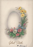 OSTERN EI Vintage Ansichtskarte Postkarte CPSM #PBO178.DE - Pâques