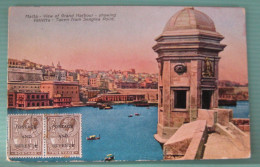 Malta Valletta - View Of Grand Harbour Taken From Senglea Point / Destination USA - Malte