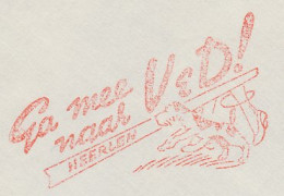 Meter Cover Netherlands 1957 Dog - Altri & Non Classificati