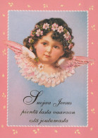 ENGEL WEIHNACHTSFERIEN Feiern & Feste Vintage Ansichtskarte Postkarte CPSM #PAJ154.DE - Anges