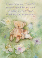 NASCERE Animale Vintage Cartolina CPSM #PBS111.IT - Ours