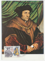 Maximum Card Vatican 1985 Thomas More - Humanist - Altri & Non Classificati