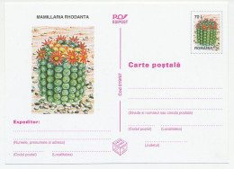 Postal Stationery Romania 1997 Cactus - Otros & Sin Clasificación