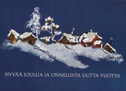 Buon Anno Natale Vintage Cartolina CPSM #PAV708.IT - Anno Nuovo