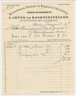 Nota Haarlem 1897 - Lampen - Kooktoestellen - Holanda