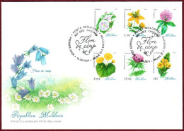 Moldova 2024 FDC "Wildflowers"  Quality:100% - Moldavië