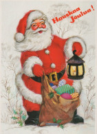 BABBO NATALE Natale Vintage Cartolina CPSM #PAJ610.IT - Santa Claus